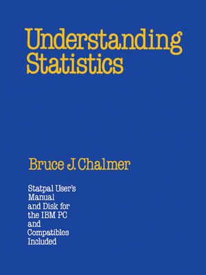 cover image of Understanding Statistics